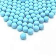 Picture of BABY BLUE CHOCOLATE BALLS MEDIUM  EDIBLE SPRINKLES X 50G
